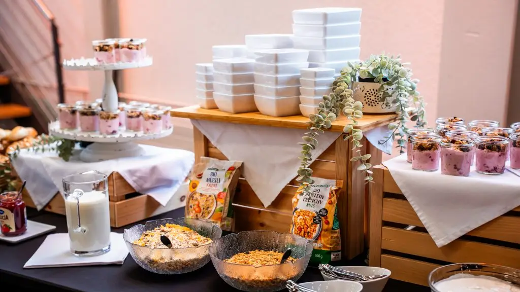 Frisches Catering und Snacks für Kaffeepausen
